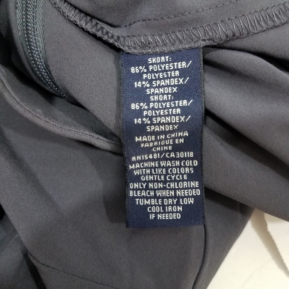 Oxford Golf Irongate Gray Skort 10 NWT - Picture 4 of 9